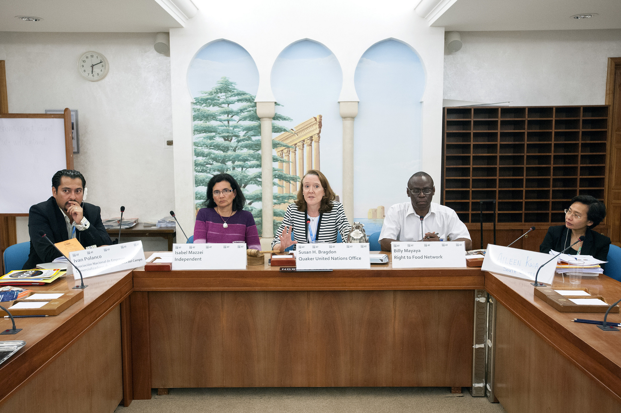 Susan at CFS Side Event Susan at CFS Side Event