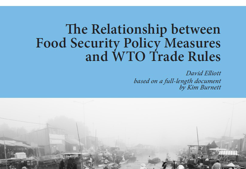 Food Security Trade Rules