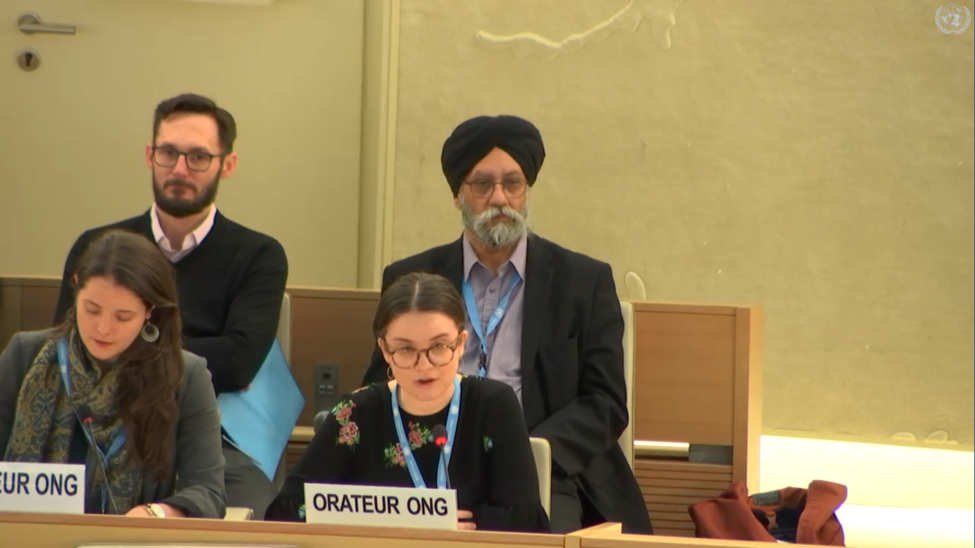 oral statement