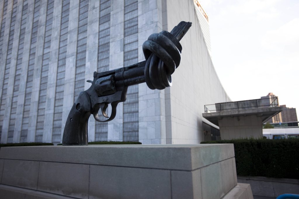 Non-Violence Statue