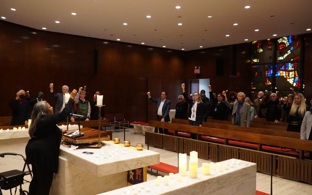 We hold in the Light those affected by the ongoing violence in Israel and Palestine