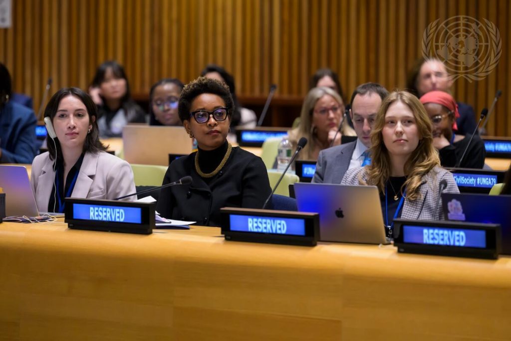 UN Townhall photo